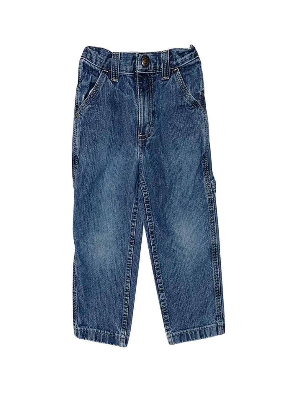 ARIZONA JEAN COMPANY Boy's Carpenter Style Jeans Adjustable Waist 3T